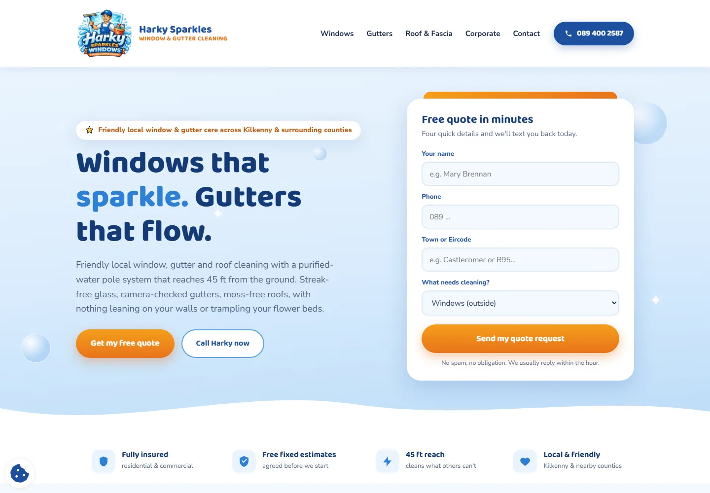 Harky Sparkles brand and website by Brandstart